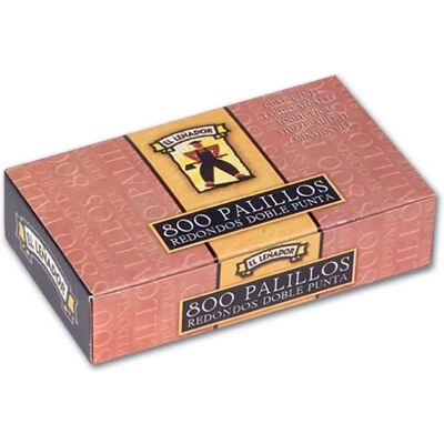 Bigbuy Home Zahnsticks - 12 x 800 - Holz - Doppelstich - Zahnstocher - Zuhause Bigbuy Home Zahnsticks - 12 x 800 - Holz - Doppelstich - Zahnstocher - Zuhause