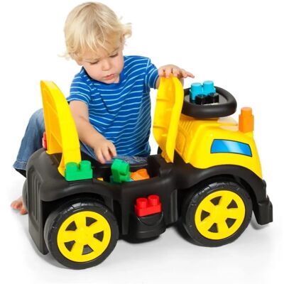 Moltó Camion Jaune Tricycle - Blocs de Construction pour Enfants - Publicité Moltó Camion Jaune Tricycle - Blocs de Construction pour Enfants - Publicité