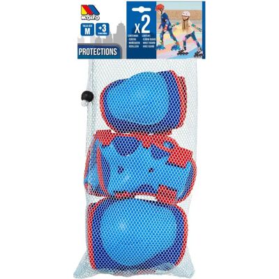 Protection des articulations Moltó - Bleu - 6 Pièces - M Protection des articulations Moltó - Bleu - 6 Pièces - M