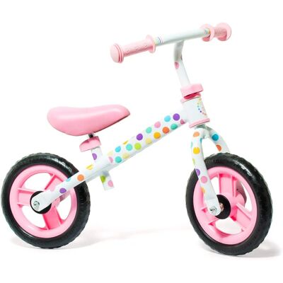 Moltó Roze Kinderfiets 10" Zonder Pedalen Moltó Roze Kinderfiets 10" Zonder Pedalen
