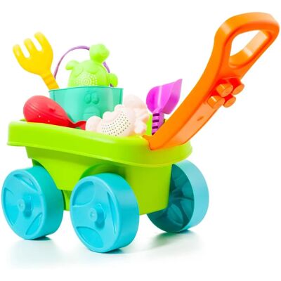 Ensemble de Chariot de Plage Moltó avec Accessoires - Set de Jouets de Plage - Publicité Ensemble de Chariot de Plage Moltó avec Accessoires - Set de Jouets de Plage - Publicité