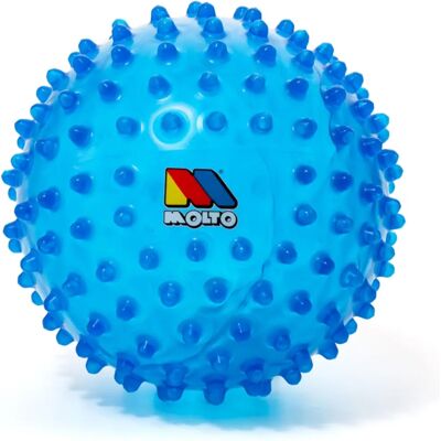 Moltó 20cm Blå Sensorisk Boll - Sensorisk leksak för +6 månader Moltó 20cm Blå Sensorisk Boll - Sensorisk leksak för +6 månader