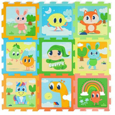 Moltó Puzzle Alfombra de juego - Colchoneta para jugar Moltó Puzzle Alfombra de juego - Colchoneta para jugar