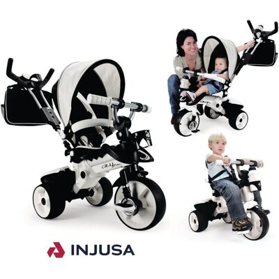 Injusa 327 Weiß Verstellbares Dreirad - Kinderfahrrad Injusa 327 Weiß Verstellbares Dreirad - Kinderfahrrad