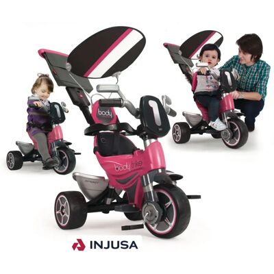 Tricycle Rose Injusa 3252 - Véhicule pour enfants - Publicité Tricycle Rose Injusa 3252 - Véhicule pour enfants - Publicité