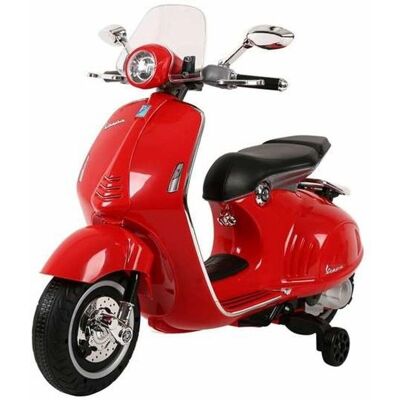 Scooter eléctrico Injusa Vespa Rojo - Niños +3 años Scooter eléctrico Injusa Vespa Rojo - Niños +3 años