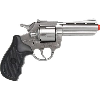 Revolverino di polizia Gonher Modello 33/0 - Giocattolo 8 colpi Revolverino di polizia Gonher Modello 33/0 - Giocattolo 8 colpi