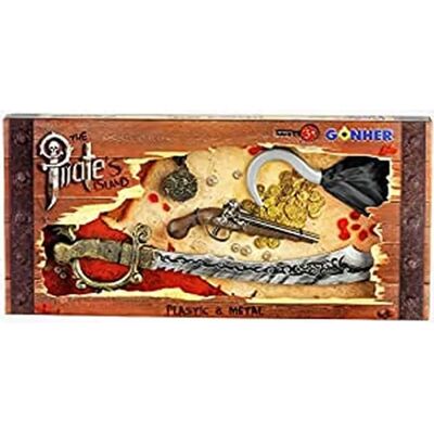 Gonher 441/0 - Set di gioco dell'isola del pirata di lusso Gonher 441/0 - Set di gioco dell'isola del pirata di lusso