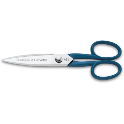 Tijeras de Cocina 3 Claveles Master - Acero Inoxidable, 20 cm, Azul Tijeras de Cocina 3 Claveles Master - Acero Inoxidable, 20 cm, Azul