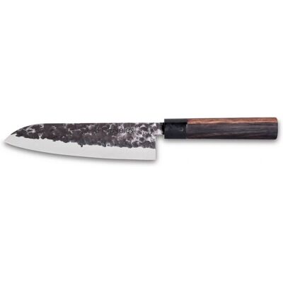 3 Claveles Osaka - Handgesmede Santoku Mes - 18cm Keukengerei 3 Claveles Osaka - Handgesmede Santoku Mes - 18cm Keukengerei