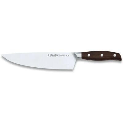 Couteau de Chef Professionnel 3 Claveles - 20cm - Acier Inoxydable Couteau de Chef Professionnel 3 Claveles - 20cm - Acier Inoxydable