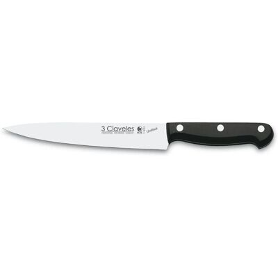 Couteau à filet de poisson 3 Claveles - 17cm Acier Inoxydable - Professionnel Couteau à filet de poisson 3 Claveles - 17cm Acier Inoxydable - Professionnel