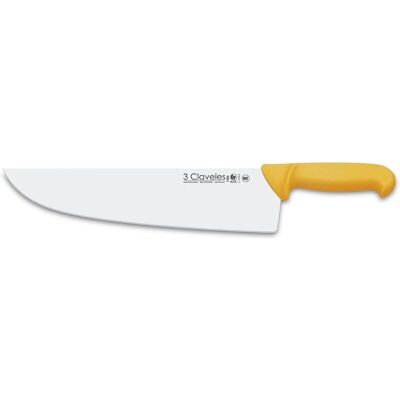 Faca de açougue em aço inoxidável 3 Claveles 1305 - Ferramenta profissional de cozinha Faca de açougue em aço inoxidável 3 Claveles 1305 - Ferramenta profissional de cozinha