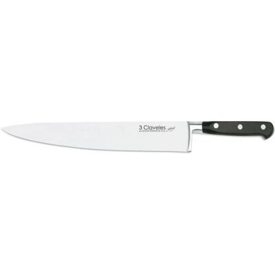 Couteau de Chef 3 Claveles Acier Inoxydable 30cm Couteau de Chef 3 Claveles Acier Inoxydable 30cm