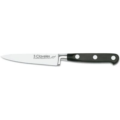 Cuchillo de Cocina 3 CLAVELES - Acero inoxidable - 10 cm - 4" Cuchillo de Cocina 3 CLAVELES - Acero inoxidable - 10 cm - 4"