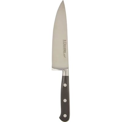 Couteau de Chef 3 Claveles Forgé - 15cm - Acier Inox Couteau de Chef 3 Claveles Forgé - 15cm - Acier Inox
