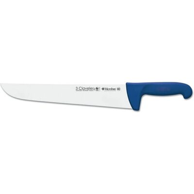 Coltello da Macellaio 3 Claveles Proflex - Acciaio Inox, 30cm, Blu Coltello da Macellaio 3 Claveles Proflex - Acciaio Inox, 30cm, Blu