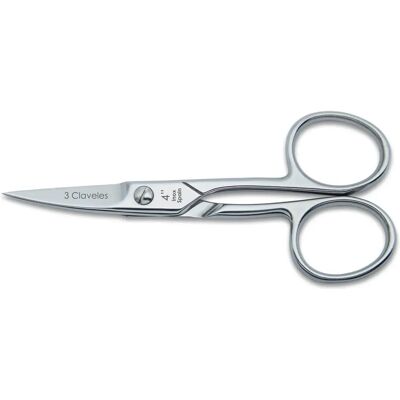 3 Claveles 12019 - Nagelknipser - Gebogen, rostfrei, 4" 3 Claveles 12019 - Nagelknipser - Gebogen, rostfrei, 4"