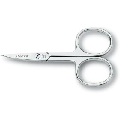3 Claveles - Böjda nagelsaxar - 3,5" - Nagelverktyg 3 Claveles - Böjda nagelsaxar - 3,5" - Nagelverktyg