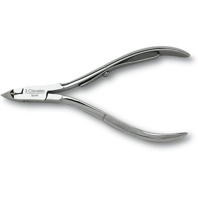 3 Claveles - Alicate Cuticulas Niquel - 10 cm 3 Claveles - Alicate Cuticulas Niquel - 10 cm