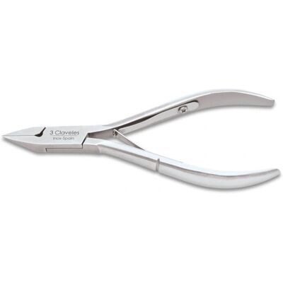 3 Claveles 12144 - Pince pour ongles incarnés - Acier inoxydable - Publicité 3 Claveles 12144 - Pince pour ongles incarnés - Acier inoxydable - Publicité