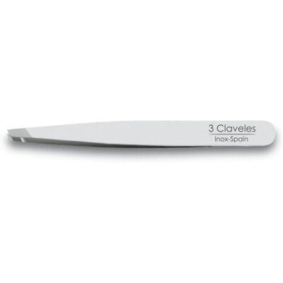 3 Claveles Roestvrij Staal Scheve Pincet - 10 cm 3 Claveles Roestvrij Staal Scheve Pincet - 10 cm