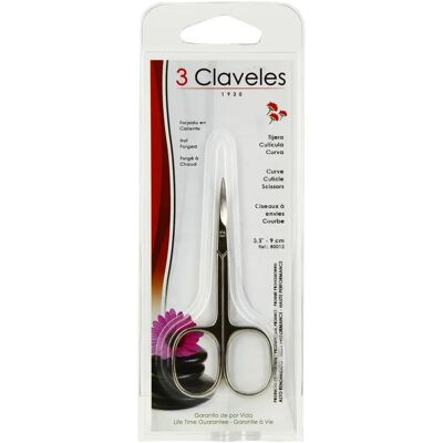 Ciseaux incurvés pour ongles 3 Claveles - Type d'ongle - Publicité Ciseaux incurvés pour ongles 3 Claveles - Type d'ongle - Publicité