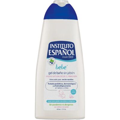 Instituto Español Baby Bath Gel Without Soap - Sensitive Skin - 500ml - Baby Bath Gel Instituto Español Baby Bath Gel Without Soap - Sensitive Skin - 500ml - Baby Bath Gel