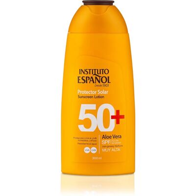 Instituto Español Aloe Vera Sunscreen Lotion SPF 50+ - Protetor solar com Aloe Vera Instituto Español Aloe Vera Sunscreen Lotion SPF 50+ - Protetor solar com Aloe Vera