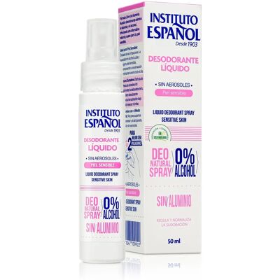 Instituto EspaƱol Sensitive Skin Deodorant - Sensitive Skin, Alcohol-Free, 50ml Instituto EspaƱol Sensitive Skin Deodorant - Sensitive Skin, Alcohol-Free, 50ml