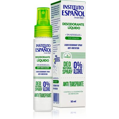 Instituto Español Anti-Reiz-Deodorant Spray - 50ml, Sensible Haut Instituto Español Anti-Reiz-Deodorant Spray - 50ml, Sensible Haut