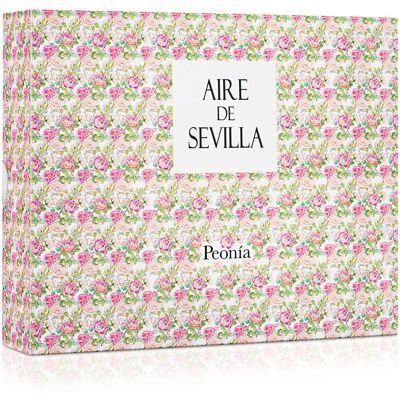 Ensemble de Parfums Aire Sevilla Pivoine - Eau de Toilette, Gel Douche, Crème pour le Corps Ensemble de Parfums Aire Sevilla Pivoine - Eau de Toilette, Gel Douche, Crème pour le Corps