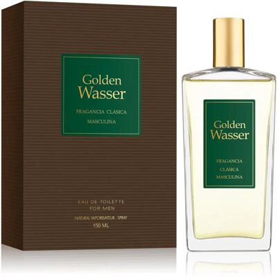 Instituto Español Golden Wasser Eau de Toilette - Świeża, długotrwała fougère - 200ml Instituto Español Golden Wasser Eau de Toilette - Świeża, długotrwała fougère - 200ml