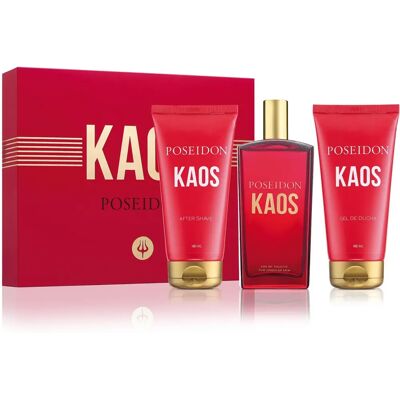 Zestaw Perfum Poseidon Kaos dla Mężczyzn - 3 Sztuki Zestaw Perfum Poseidon Kaos dla Mężczyzn - 3 Sztuki