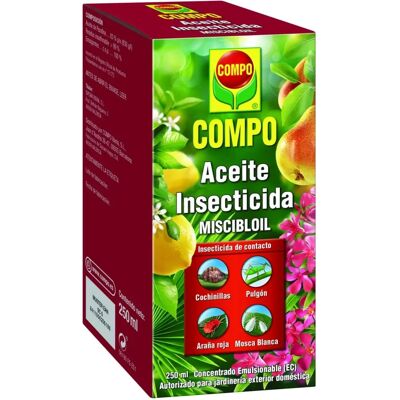 Aceite Insecticida Mineral Miscibloil Compo - Aceite 250 ml Aceite Insecticida Mineral Miscibloil Compo - Aceite 250 ml