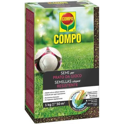 Semillas Compo para césped de juego, mezcla especial, cubiertas - Resistente césped Semillas Compo para césped de juego, mezcla especial, cubiertas - Resistente césped