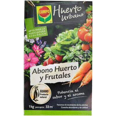 Compo - Fertilizante para huerta y árboles frutales 1 kg Compo - Fertilizante para huerta y árboles frutales 1 kg