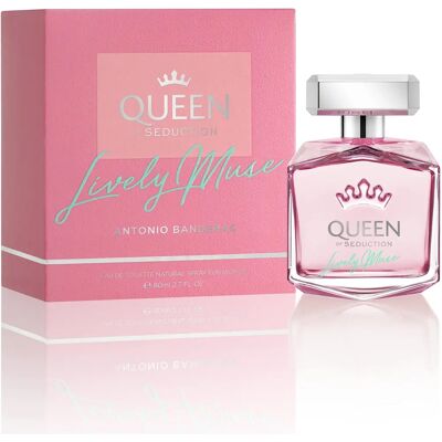 Antonio Banderas Queen of Seduction Lively Muse Eau de Toilette - 80ml Antonio Banderas Queen of Seduction Lively Muse Eau de Toilette - 80ml