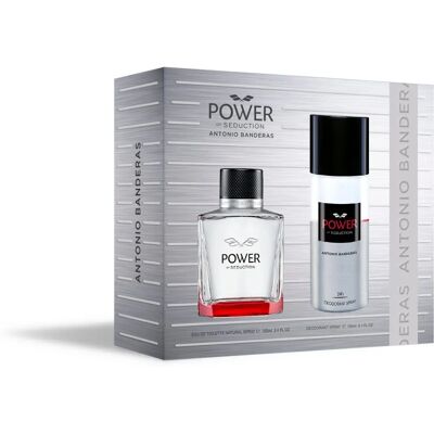 Antonio Banderas Power of Seduction Gift Set - Lavender and Woody Notes - Day Wear Antonio Banderas Power of Seduction Gift Set - Lavender and Woody Notes - Day Wear