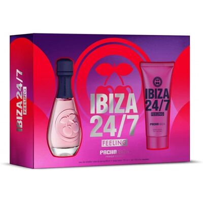 Set de Perfume Pacha Ibiza Feeling Floral Amaderado Duradero Mujer Set de Perfume Pacha Ibiza Feeling Floral Amaderado Duradero Mujer