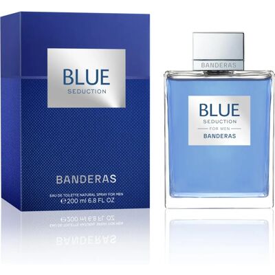 Antonio Banderas Blue Seduction Eau de Toilette für Männer - Frisch & Fruchtig Antonio Banderas Blue Seduction Eau de Toilette für Männer - Frisch & Fruchtig