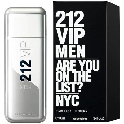 Carolina Herrera 212 VIP Men Eau de Toilette - 100ml Carolina Herrera 212 VIP Men Eau de Toilette - 100ml