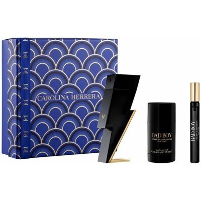 Set Eau de Toilette Bad Boy di Carolina Herrera - 3 Pezzi, 100ml Set Eau de Toilette Bad Boy di Carolina Herrera - 3 Pezzi, 100ml