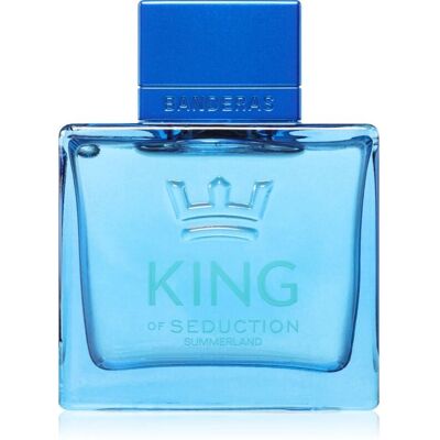 Banderas King of Seduction Summerland Eau de Toilette - Fragranza legnosa per uomini Banderas King of Seduction Summerland Eau de Toilette - Fragranza legnosa per uomini