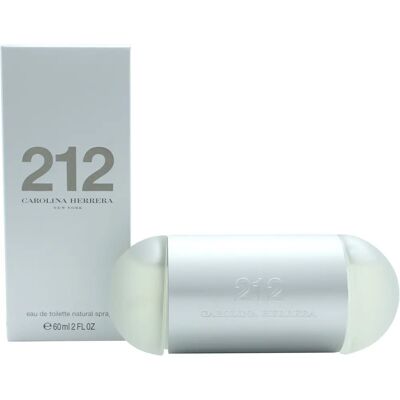 Carolina Herrera 212 NYC Eau De Toilette Spray - Květinově-dřevitá vůně s pižmem - 60ml Carolina Herrera 212 NYC Eau De Toilette Spray - Květinově-dřevitá vůně s pižmem - 60ml