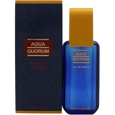 Antonio Puig Aqua Quorum Lavande Fleurs - Eau de Toilette - Publicité Antonio Puig Aqua Quorum Lavande Fleurs - Eau de Toilette - Publicité