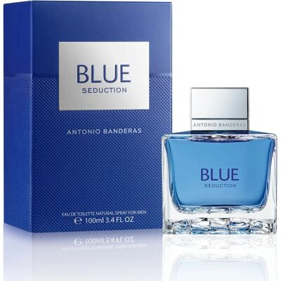 Antonio Banderas Blue Seduction Eau De Toilette - Spray 100ml Antonio Banderas Blue Seduction Eau De Toilette - Spray 100ml