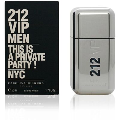 Carolina Herrera 212 VIP miehille Eau de Toilette - 50ml Carolina Herrera 212 VIP miehille Eau de Toilette - 50ml