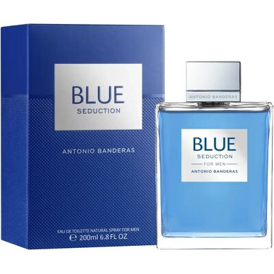 Antonio Banderas Blue Seduction Eau De Toilette Spray - 6.7 oz Antonio Banderas Blue Seduction Eau De Toilette Spray - 6.7 oz