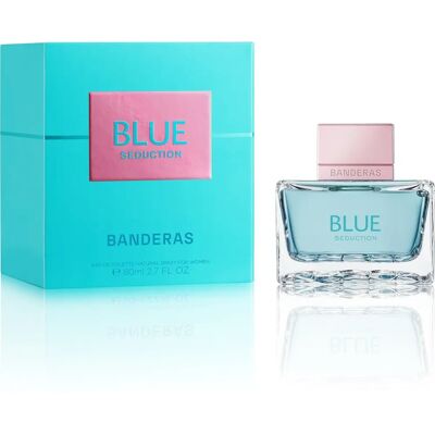 Antonio Banderas Blue Seduction Eau De Toilette Spray dla Kobiet Antonio Banderas Blue Seduction Eau De Toilette Spray dla Kobiet